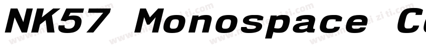 NK57 Monospace Cd Eb Italic字体转换